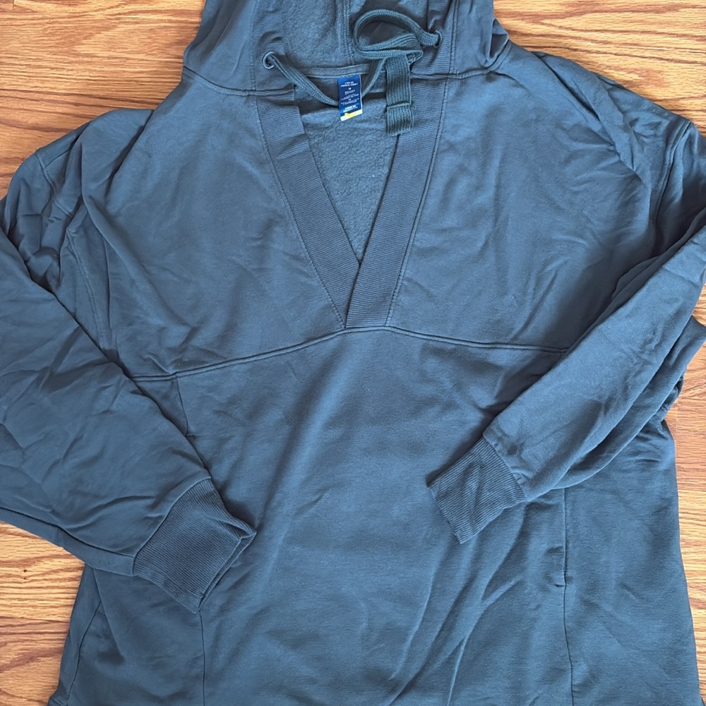 Old Navy Women's Hoodie - Dark Green